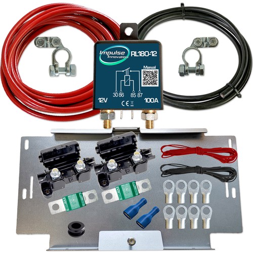 Zweitbatterieset 12v 100a - zweitbatterieset,